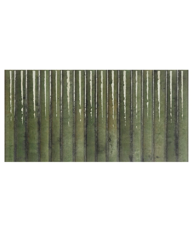 Patterned paper with vertical striped design on a white background