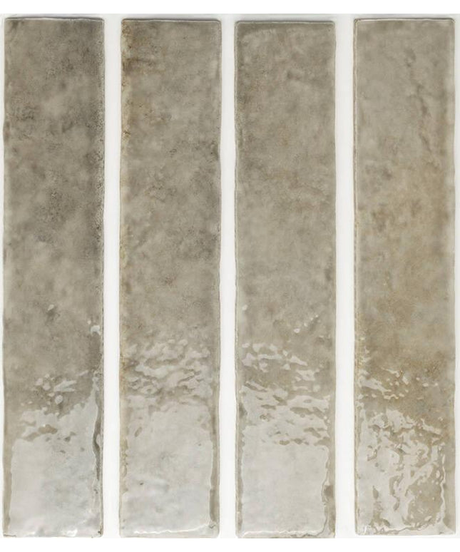 potters ceramic tile glossy 2x10 Fossil