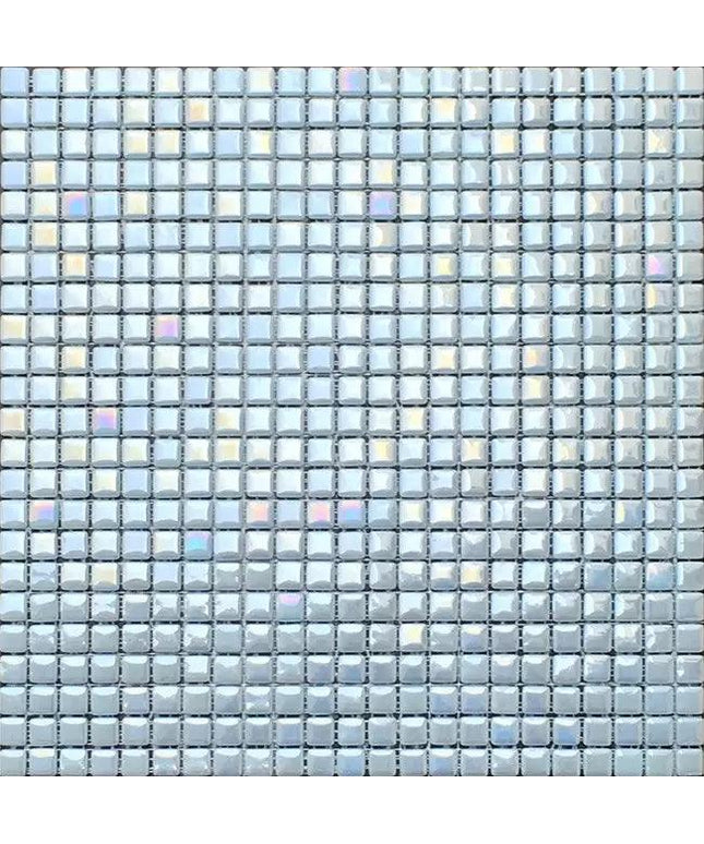fireglass squares glass mosaic 1x1 