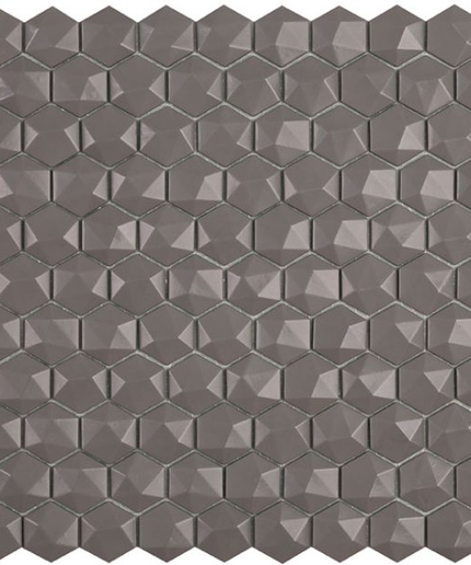 nordic 3d hexagon glass mosaic 1 4x1 4 light grey nordic 3d hexagon glass mosaic