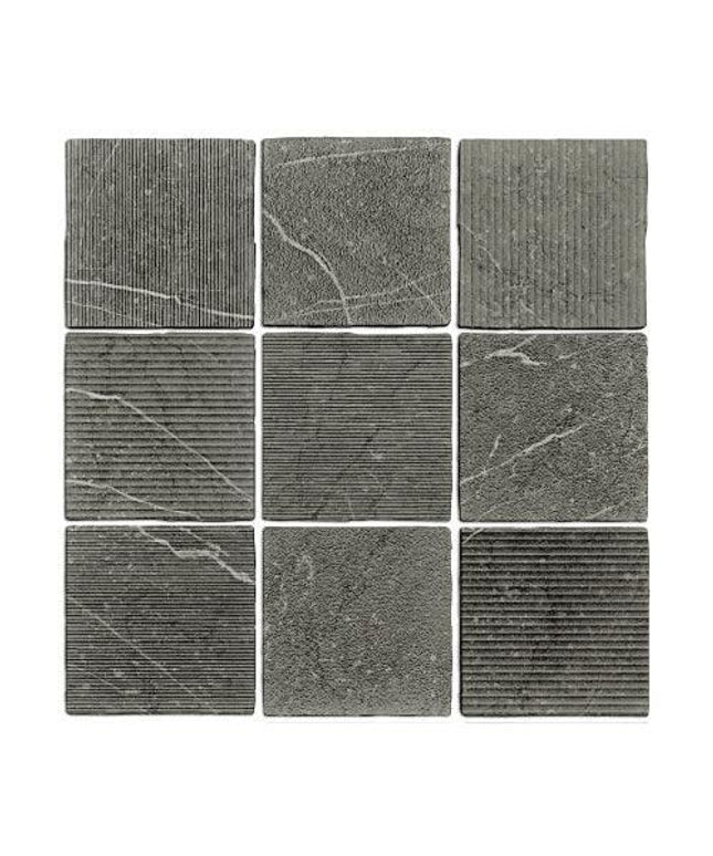 gea porcelain tile carved 4 7x4 7 GEA Carved Calacatta
