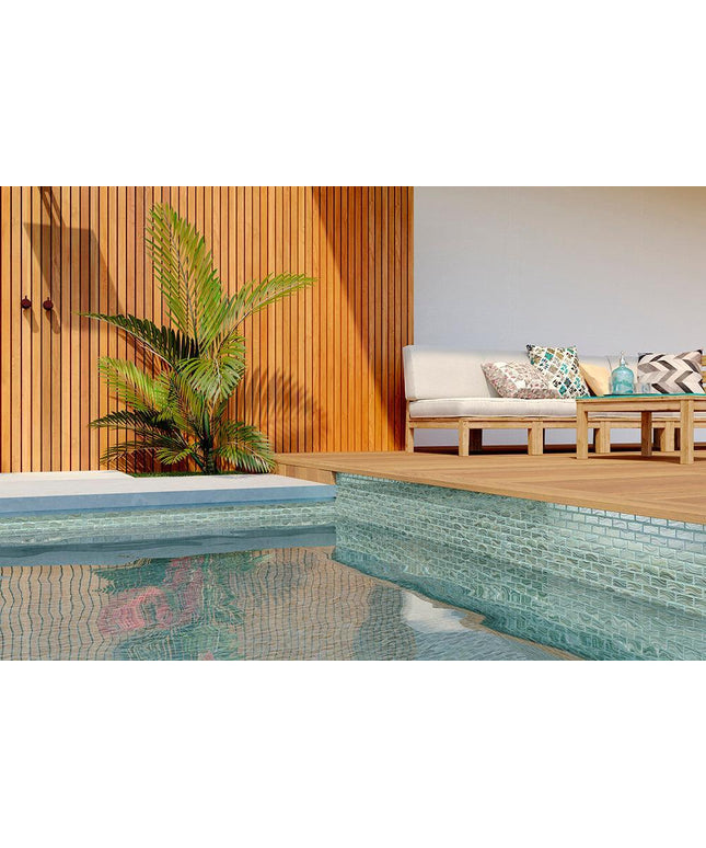 glitter jade final pool tiles