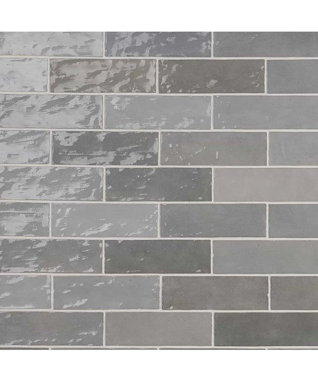 gray 3x8 subway wall tile