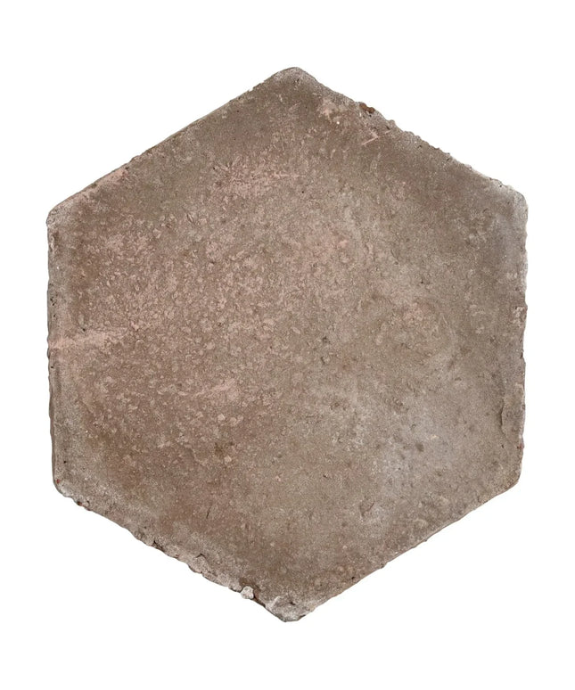 Terracotta Clay Presealed Hexagon Tile Matte 4"