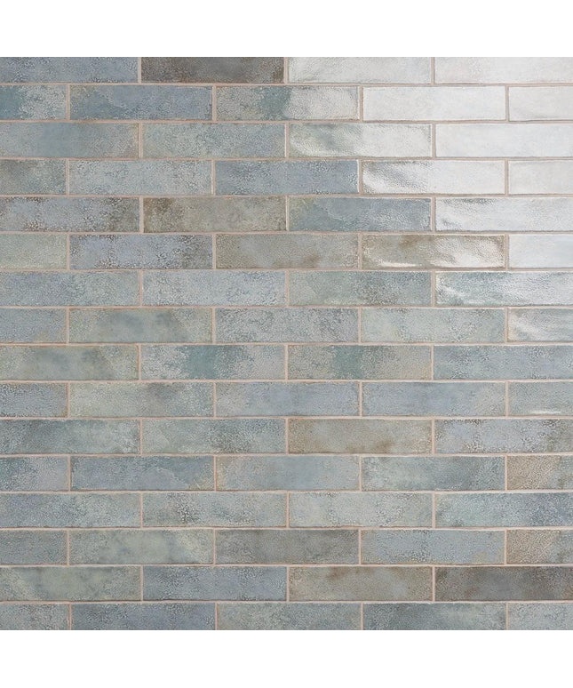 green wall tile 3x12