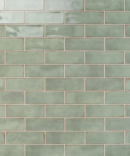 green 4x12 wall tiles