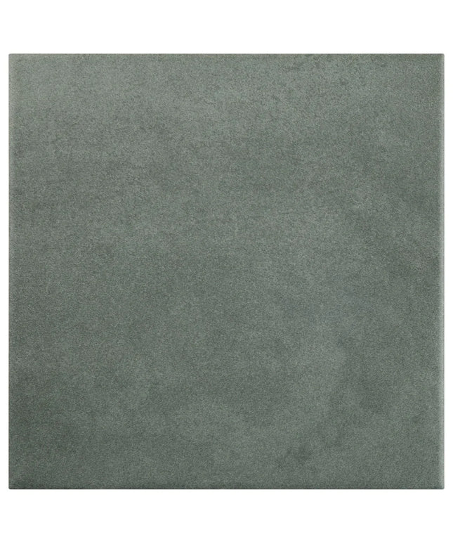 Solid dark gray color swatch 8x8 porcelain tile