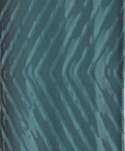 Teal textured patterned tile