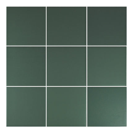 six field tile matte 5x5 Green