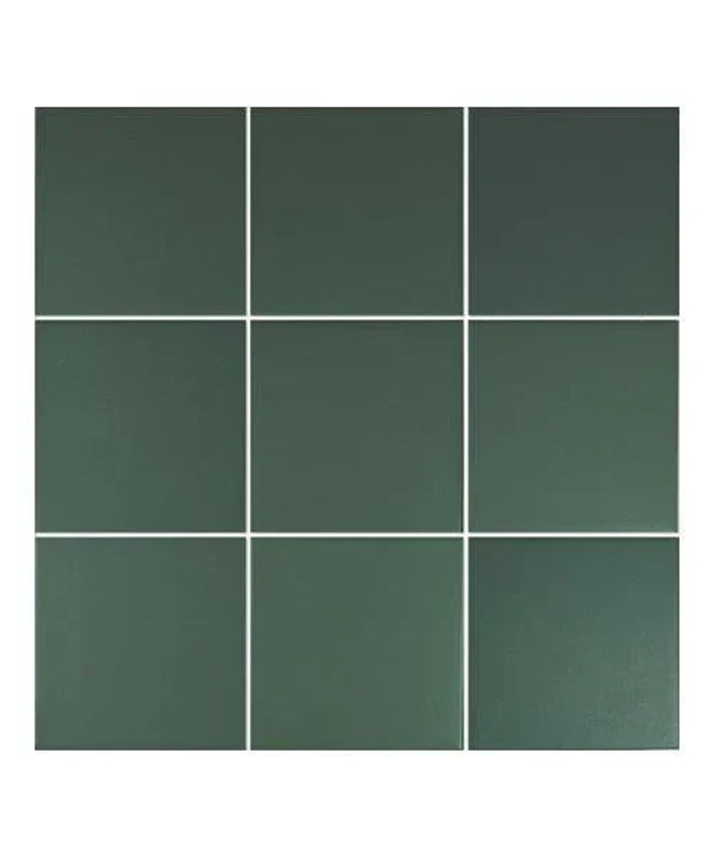 six field tile matte 5x5 Green