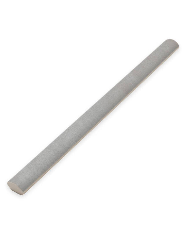 mud porcelain tile rounded edge 43x5 5 Edge Pure White