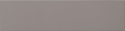 Rectangular grey subway tile with smooth matte finish, ideal for backsplash or shower walls