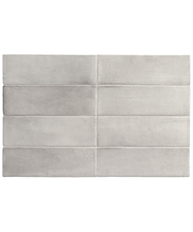 Gray rectangular tiles arranged in a grid pattern