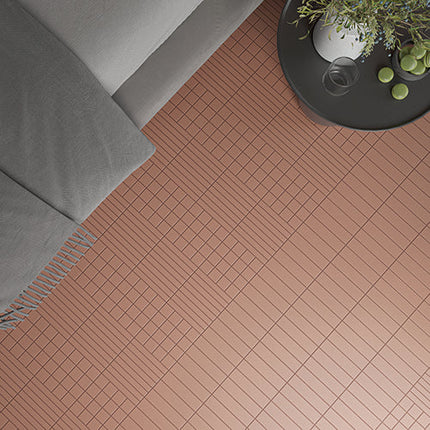 raster porcelain tile grids matte 6x6 Chalk Grid