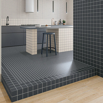 raster porcelain tile grids matte 6x6 Clay Grid