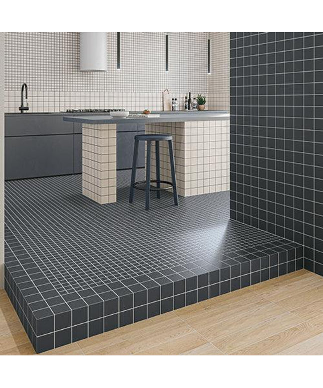 raster porcelain tile grids matte 6x6 Clay Grid