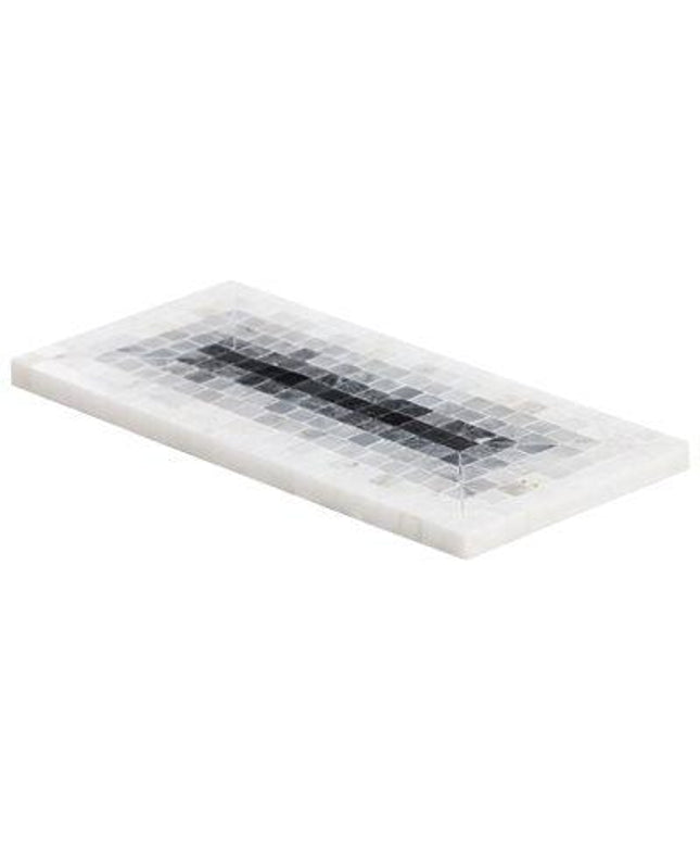marble tile 4x9  grigio black