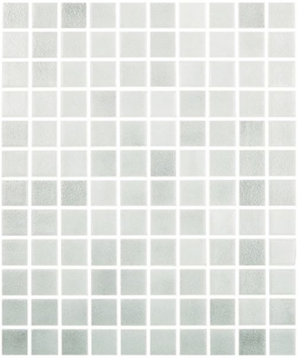 colors niebla squares glass mosaic 1x1 NS gris claro