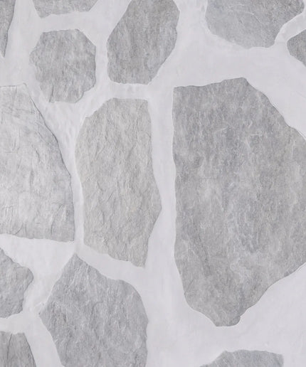 Close-up of gray stone pattern on a white background