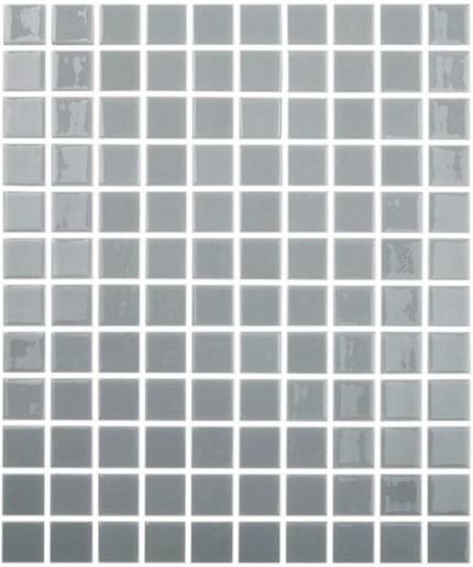 anti slip squares glass mosaic 1x1 Anti Slip gris