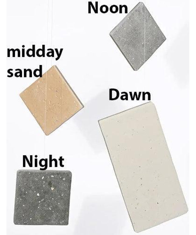 halo stone look porcelain tile 4 3x4 3 Midday