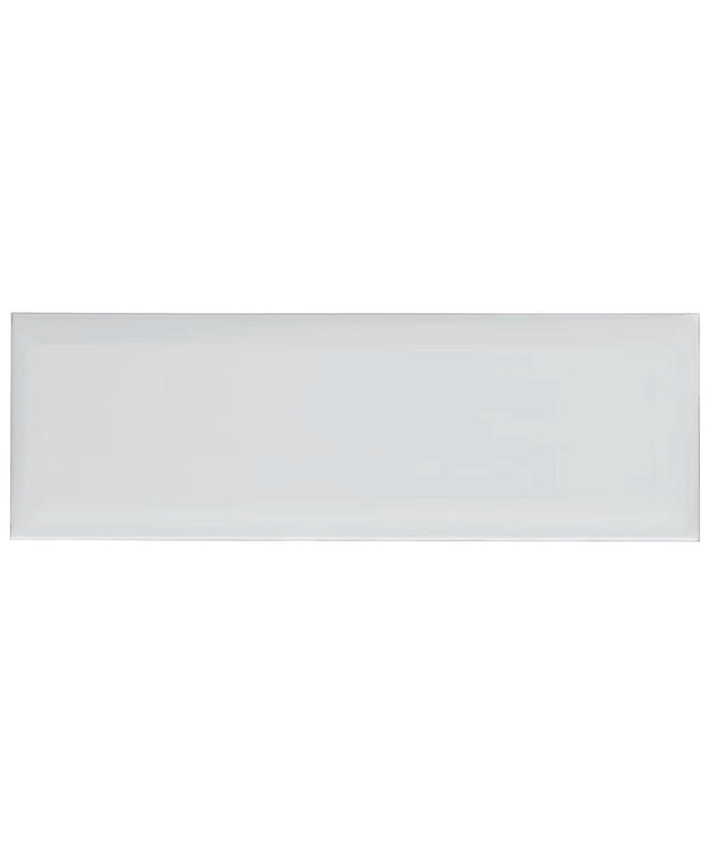 ice white  4x12 herringbone subway tile