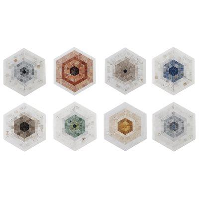 imogen muli color 4x9 hex tiles
