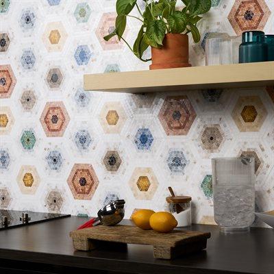 imogen muli color 4x9 hex wall tiles
