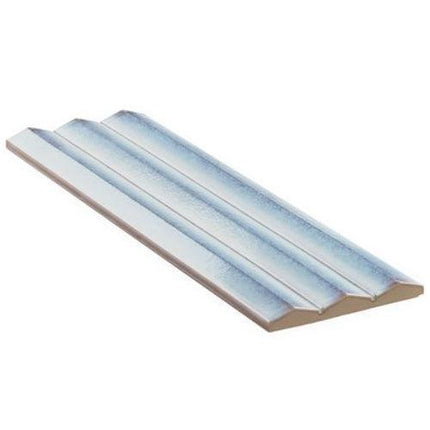 accordion fluted porcelain 3d tile polished 5x16 Fluted Ruby Red