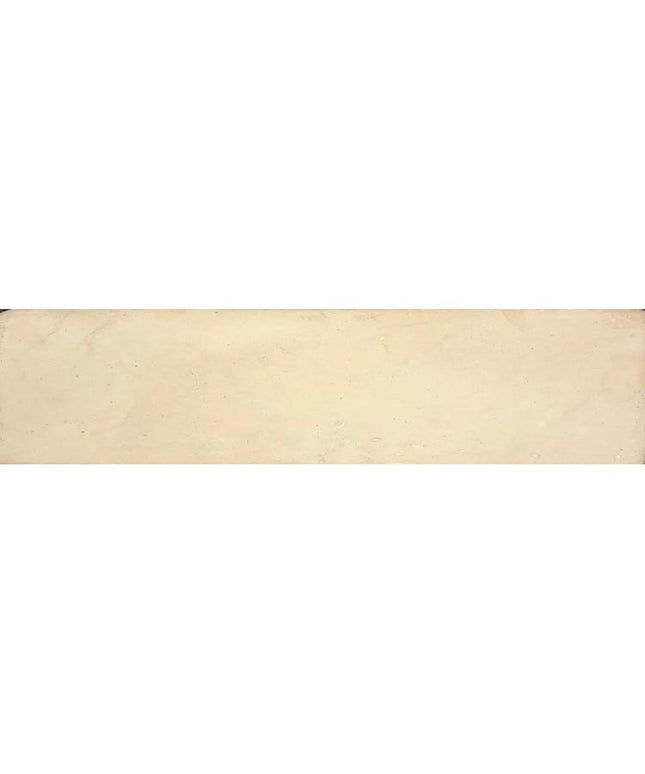 Rectangular Italian terracotta tile in warm beige color, ideal for floors or backsplash.