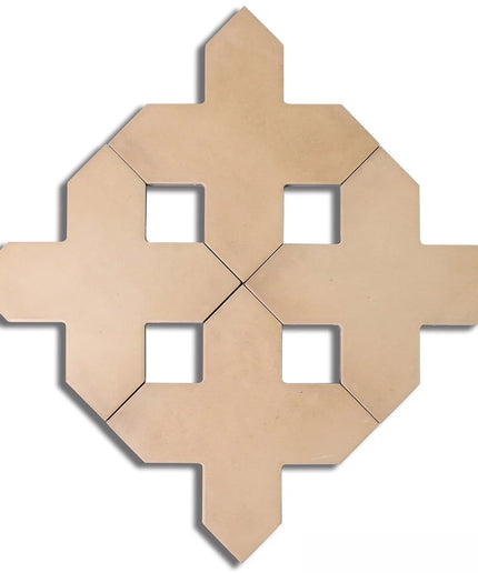 Kasbah Cross Porcelain Tile Matte 5X5