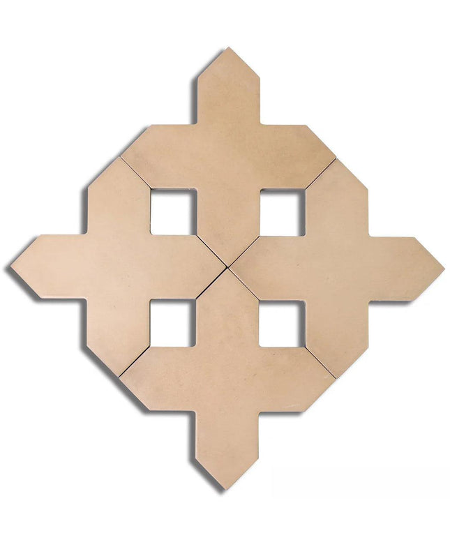 Kasbah Cross Porcelain Tile Matte 5X5