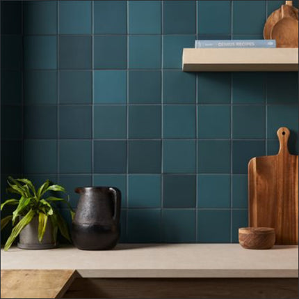 rubik porcelain tile matte 5x5 Terracotta