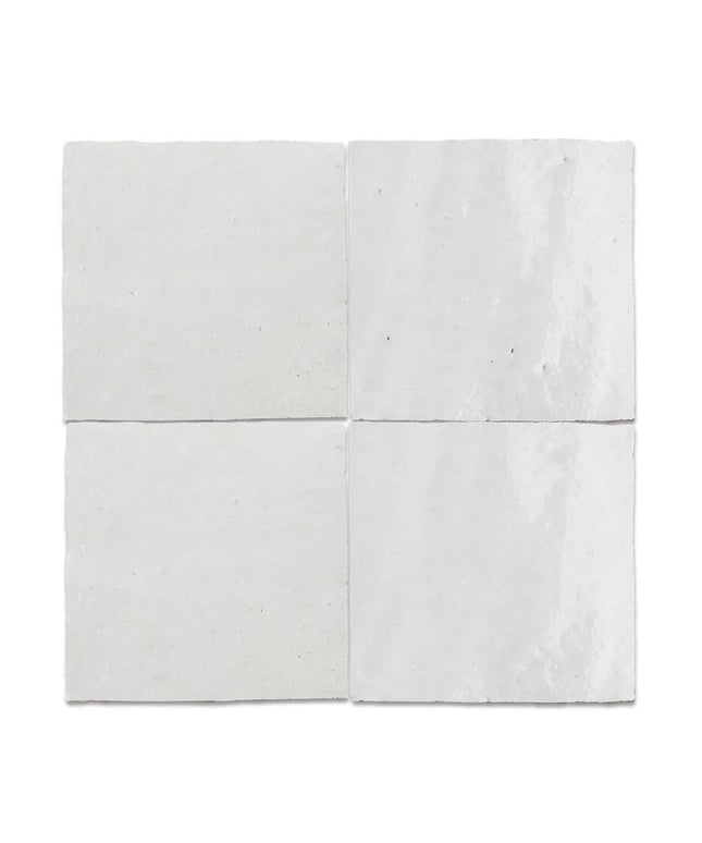 lambswool 4x4 zellige tiles