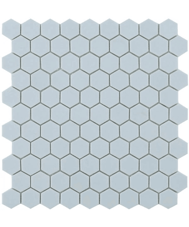 nordic hexagon glass mosaic 1 4x1 4 light grey nordic hexagon glass mosaic