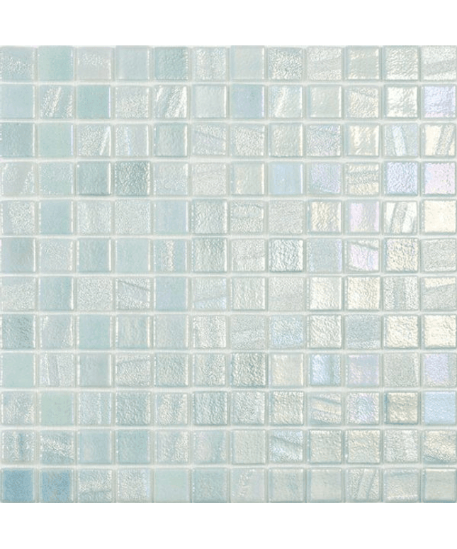 fusion squares glass mosaic tile 1x1 light green fusion squares