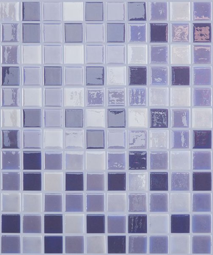 lux squares glass mosaic 1x1 lila lux squares