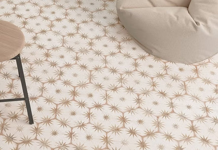 Lilya Porcelain Tile Matte Hex 8x9