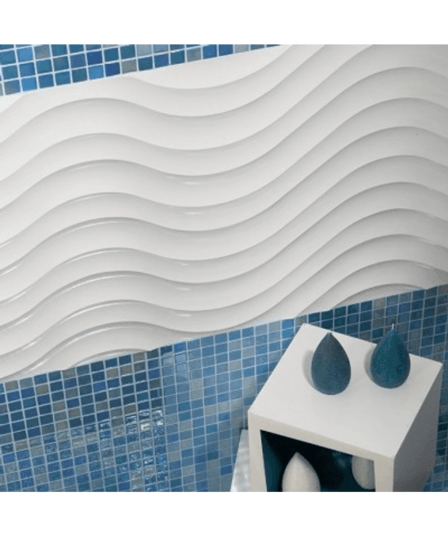 lux squares glass mosaic 1x1 