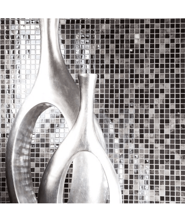 lux squares glass mosaic 1x1 