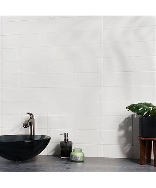 maddox 4x8 wall tile white