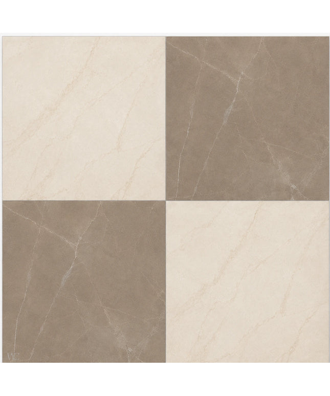 Leona Look Checkerboard Porcelain Tile 24x24