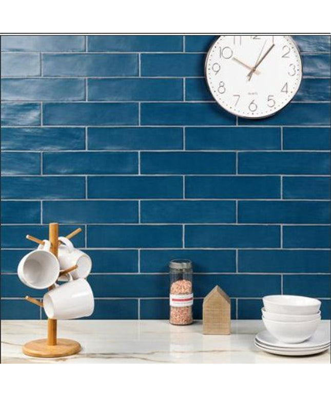 colonial ceramic subway tile matte 3x12 Wood White