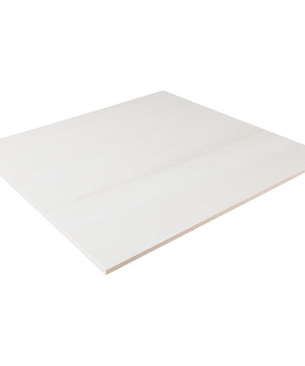 White sheet of paper on a white background