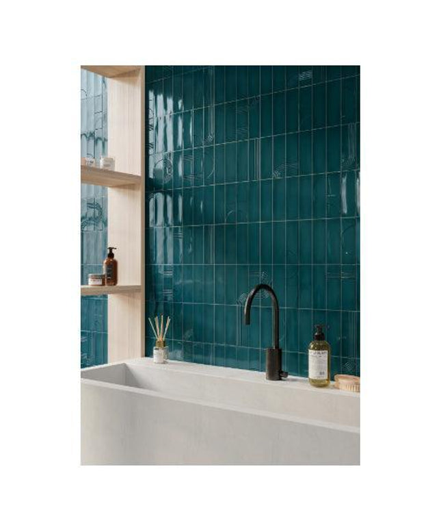 glow ceramic field tile gloss 2x6 3 Glow Taupe