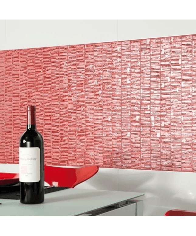 moon brick glass mosaic 1x2 