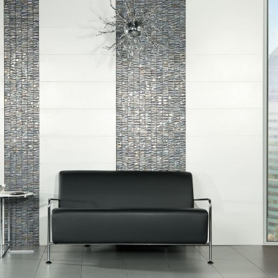 moon brick glass mosaic 1x2 