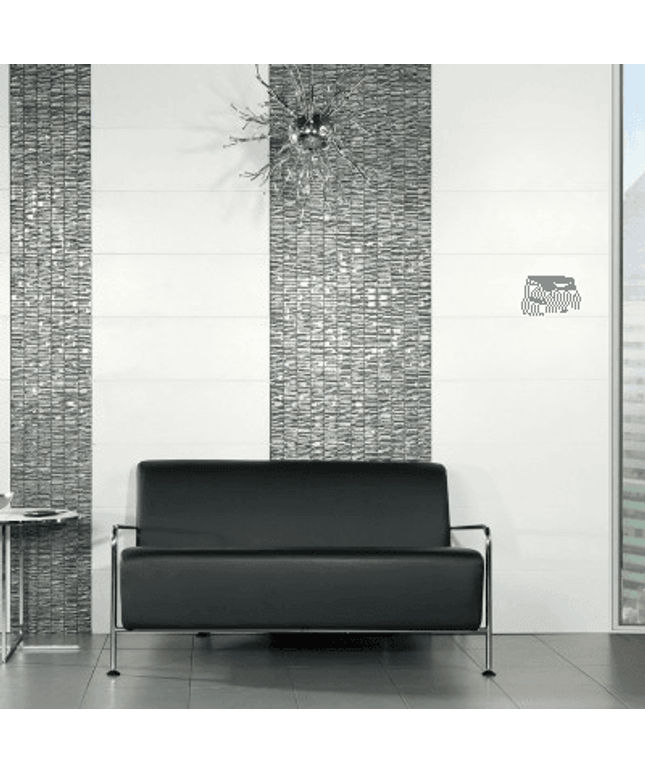 moon brick glass mosaic 1x2 