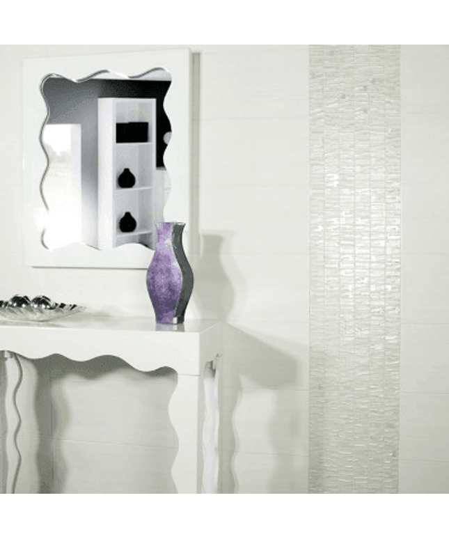 moon brick glass mosaic 1x2 