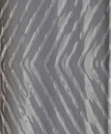 Textured gray panel with wavy pattern